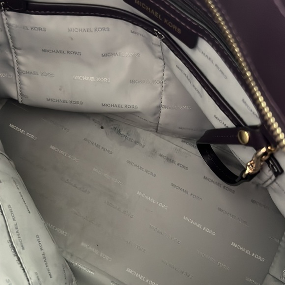 Michael Kors Purple Tote - Picture 6 of 7